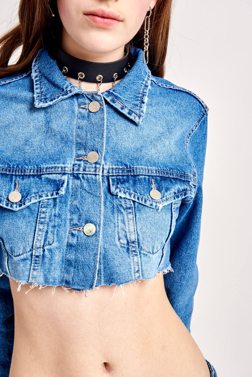 CAMPERA JEAN CROPP