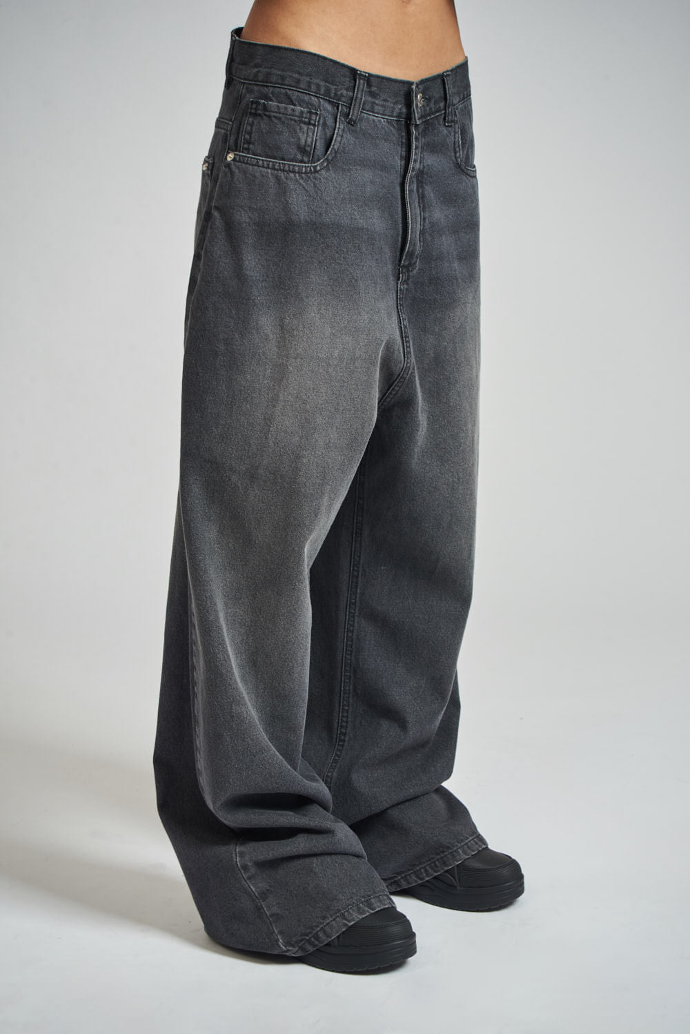 JEAN EXTRA WIDE BLACK