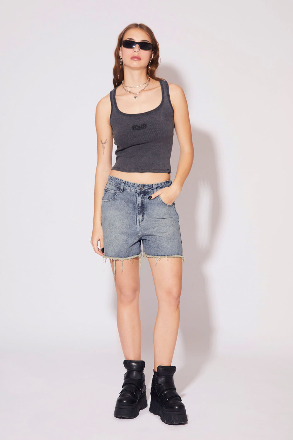 SHORT LEYSTER LIGHT BLUE K.