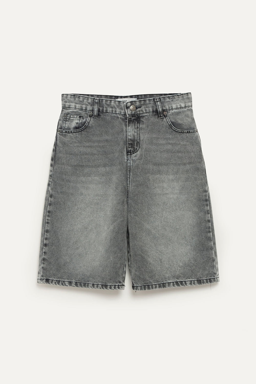 BERMUDA BIKER GREY
