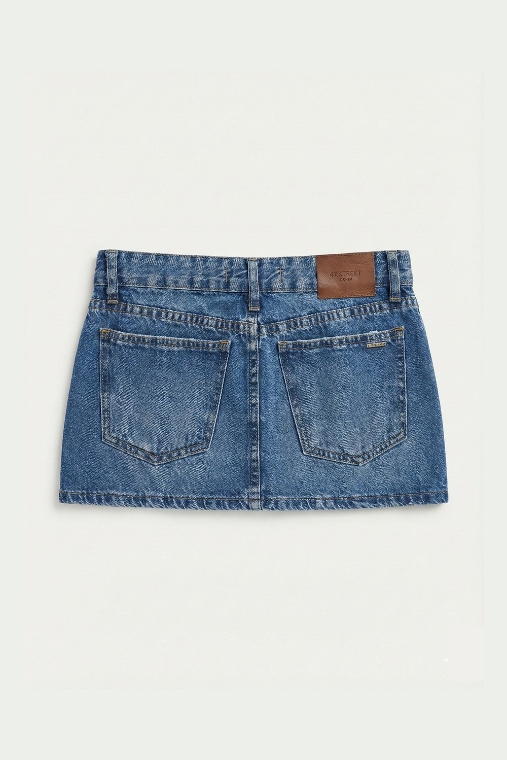 MINIFALDA DENIM RÍGIDO