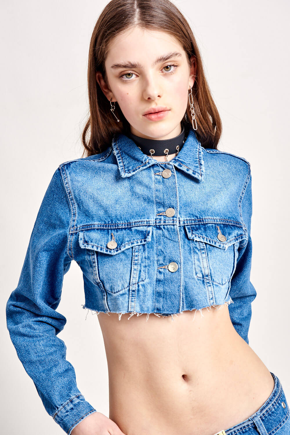 CAMPERA JEAN CROPP