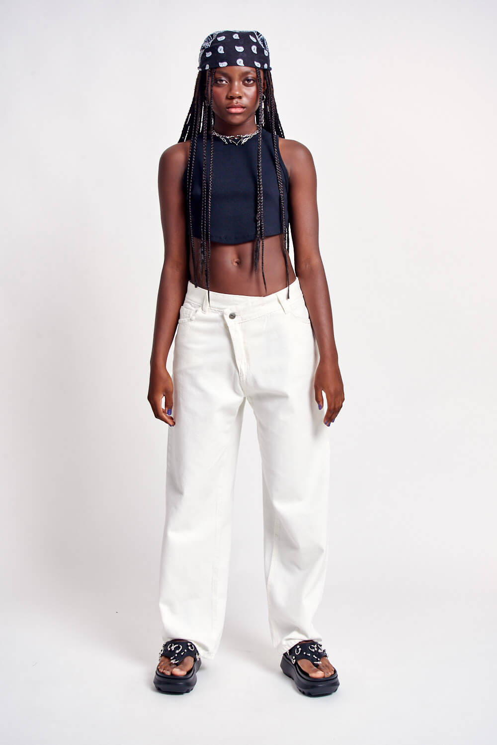 PANTALON CROSS WHITE