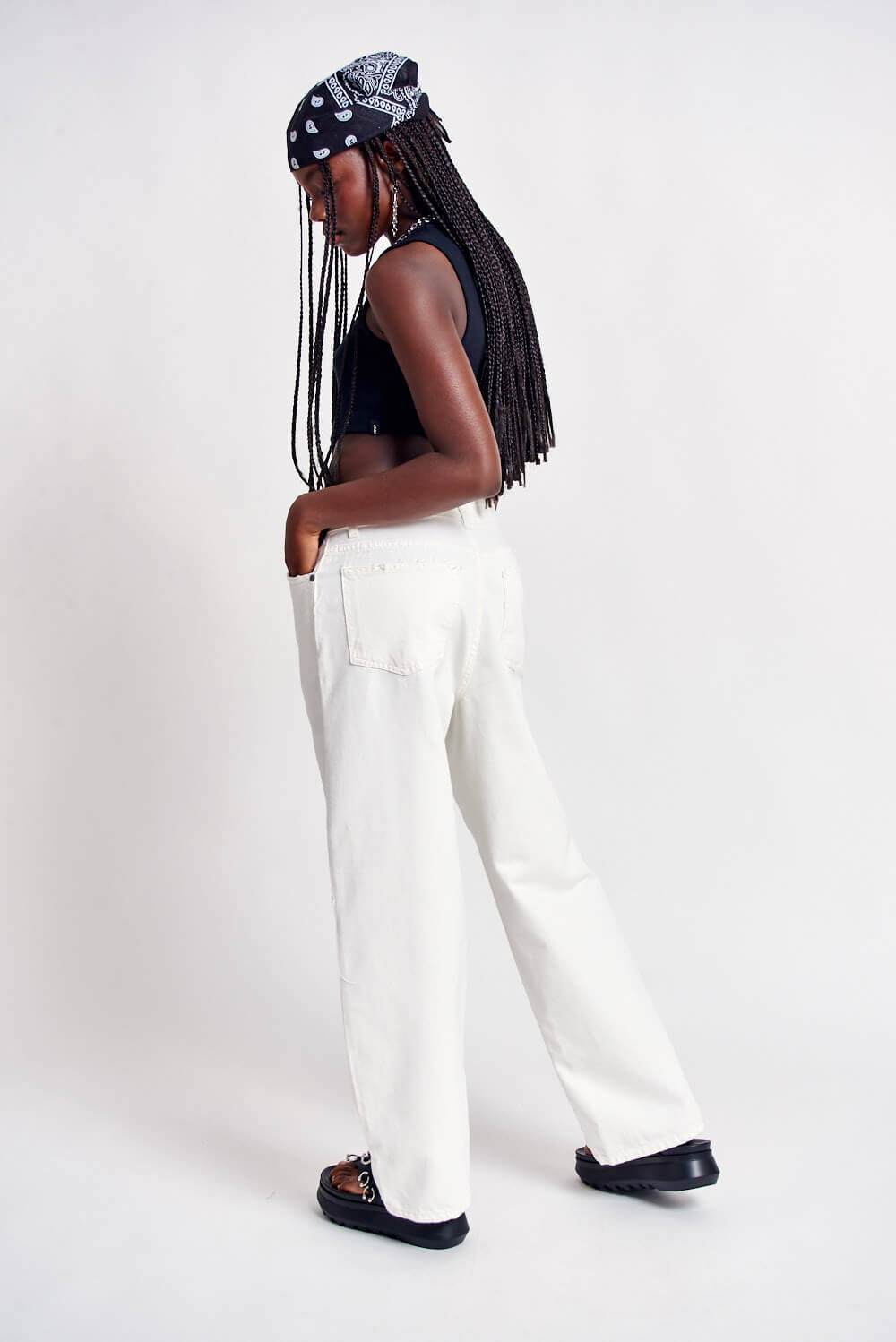 PANTALON CROSS WHITE