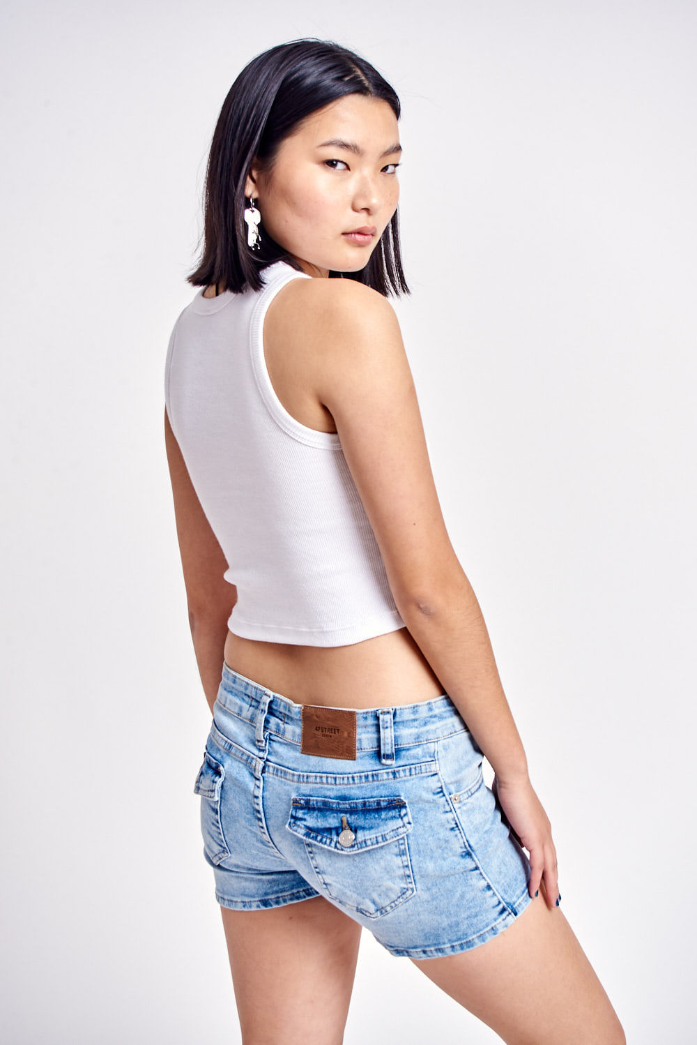 SHORT LOW DENIM