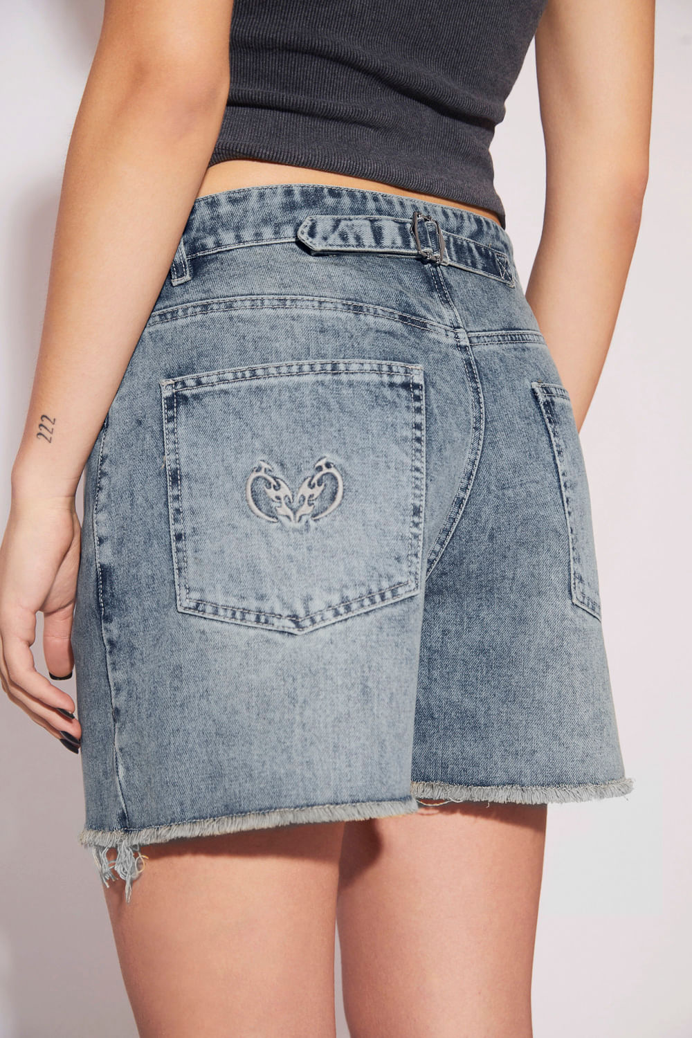 SHORT LEYSTER LIGHT BLUE K.