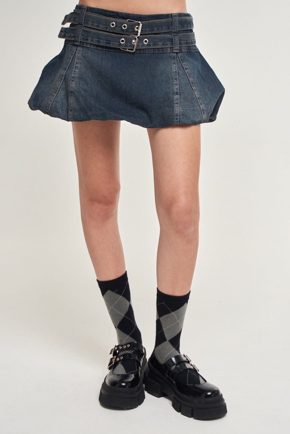 FALDA BALLOON DENIM