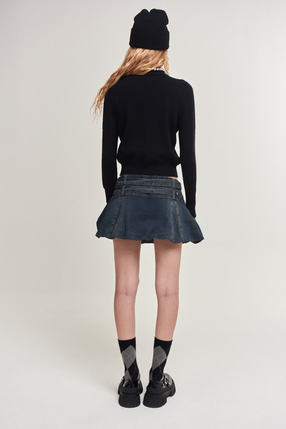 FALDA BALLOON DENIM